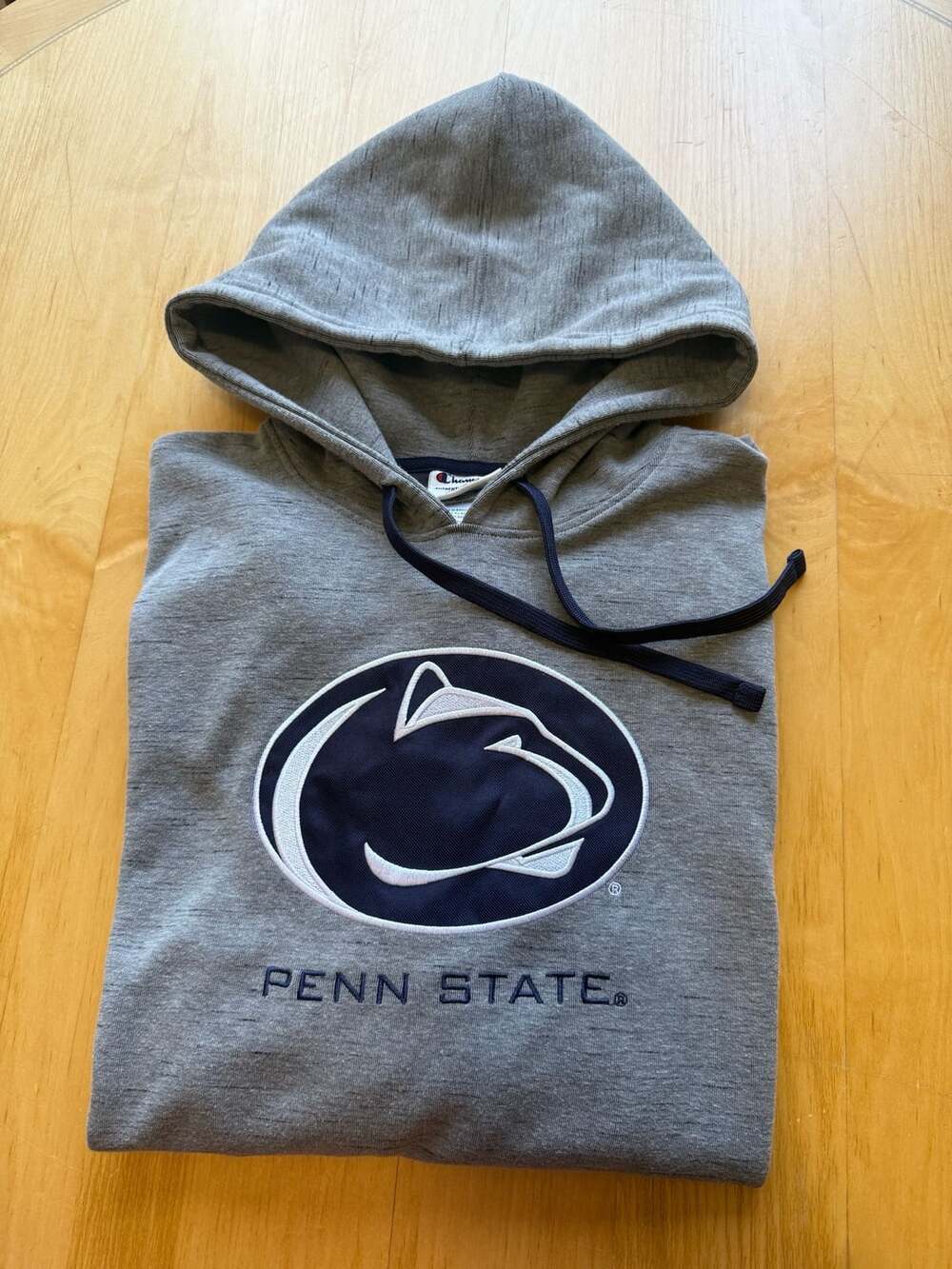 Champion Penn State Nittany Lions Hoodie Size XL Gray Sweatshirt